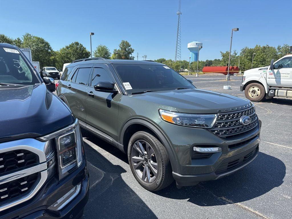 used 2022 Ford Explorer car, priced at $34,999