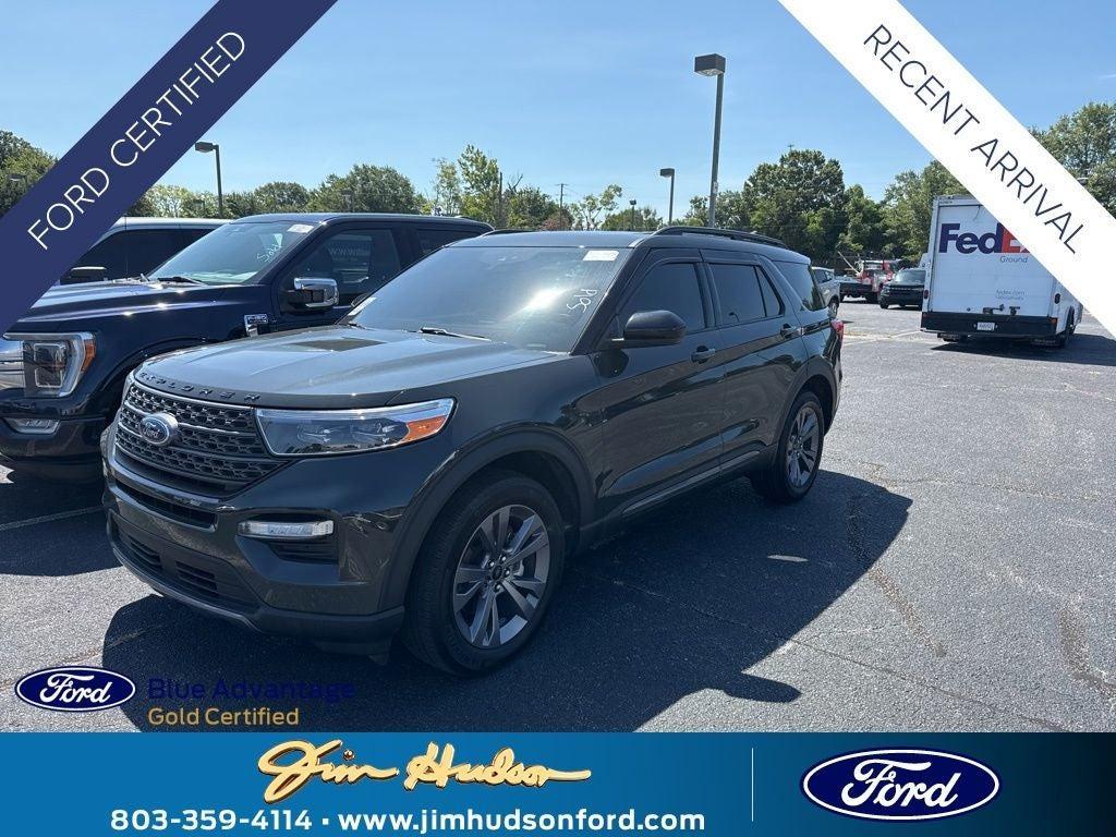 used 2022 Ford Explorer car, priced at $34,999