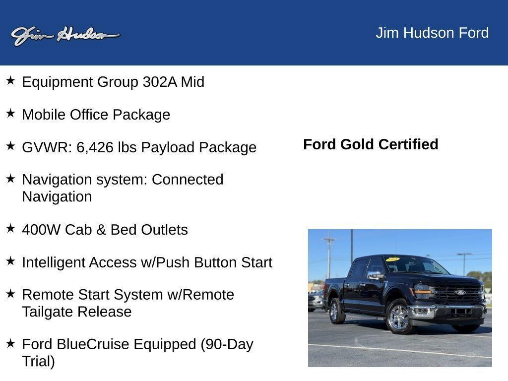 used 2024 Ford F-150 car, priced at $44,999