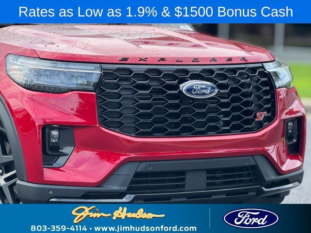 new 2025 Ford Explorer car, priced at $58,680
