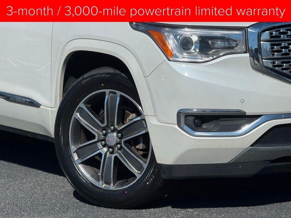 used 2017 GMC Acadia car, priced at $18,879