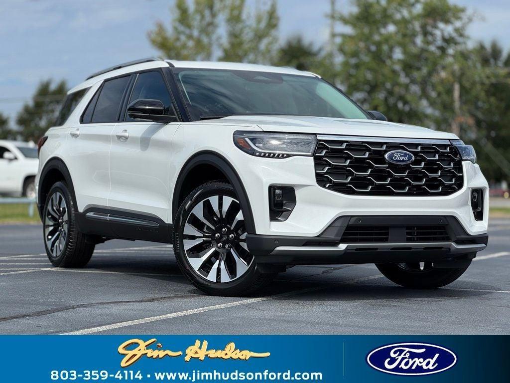 new 2025 Ford Explorer car, priced at $57,955