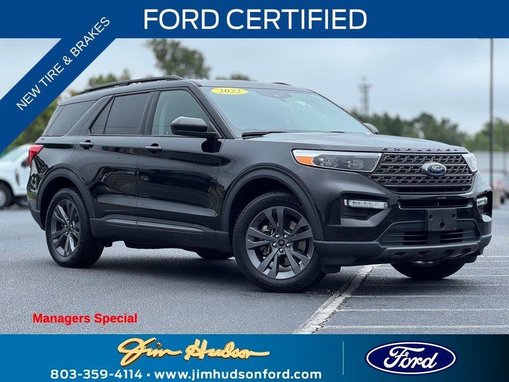 used 2022 Ford Explorer car, priced at $32,999