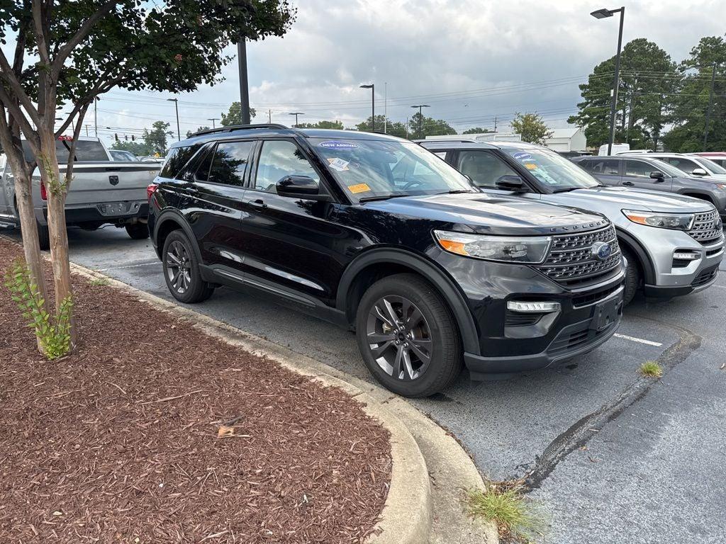 used 2022 Ford Explorer car, priced at $33,500