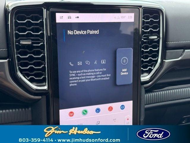 new 2025 Ford Ranger car, priced at $47,475