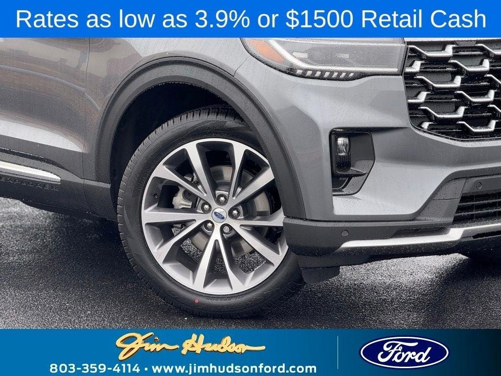 new 2025 Ford Explorer car, priced at $61,360