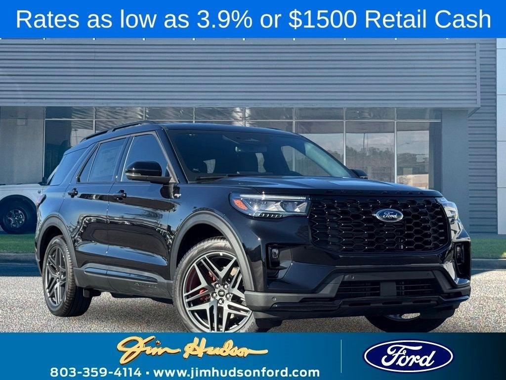 new 2025 Ford Explorer car, priced at $48,445