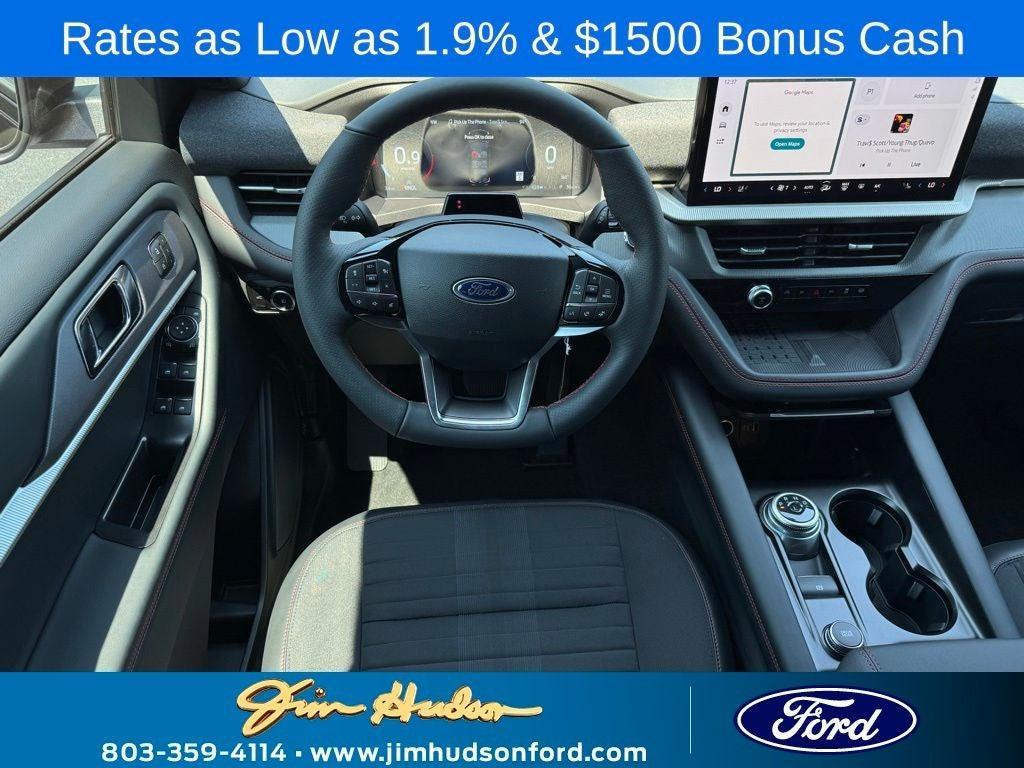 new 2025 Ford Explorer car, priced at $50,235