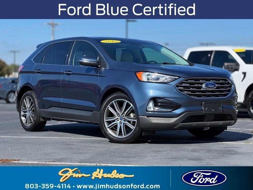 used 2019 Ford Edge car, priced at $16,999
