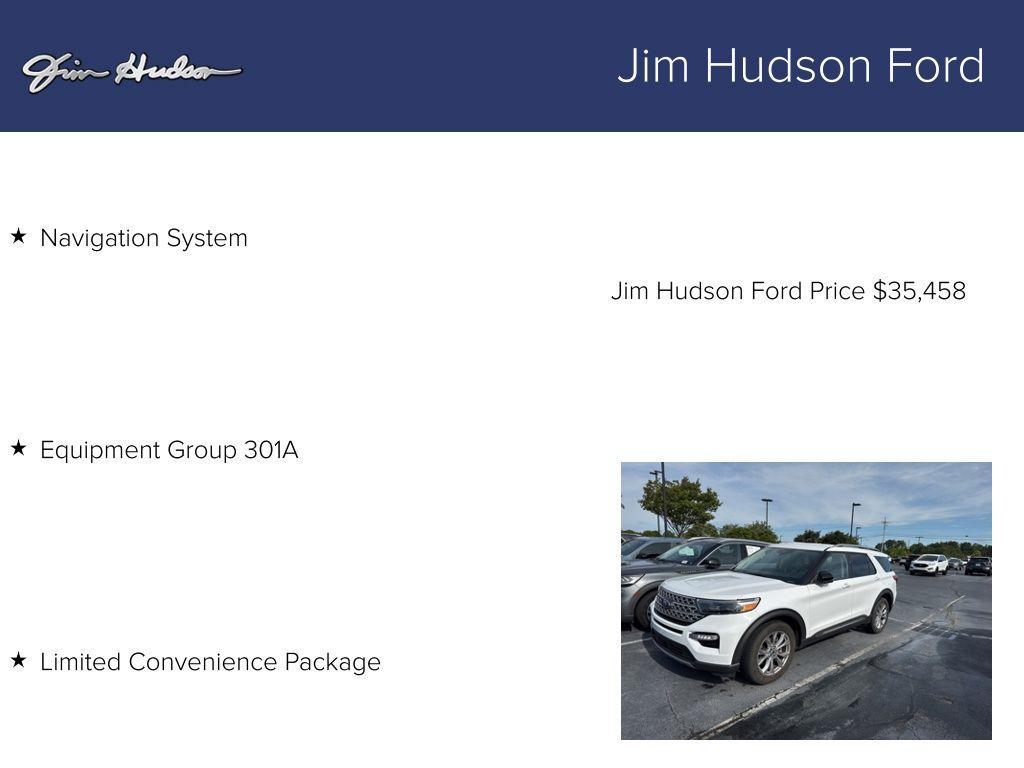 used 2023 Ford Explorer car, priced at $35,458