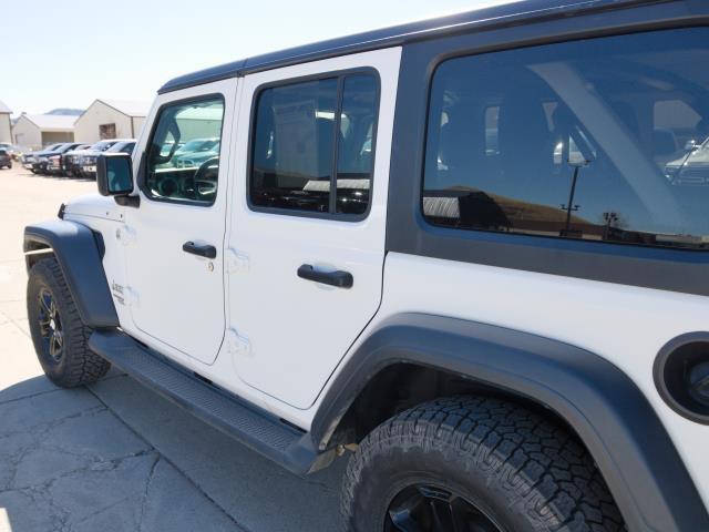 used 2020 Jeep Wrangler Unlimited car, priced at $27,837