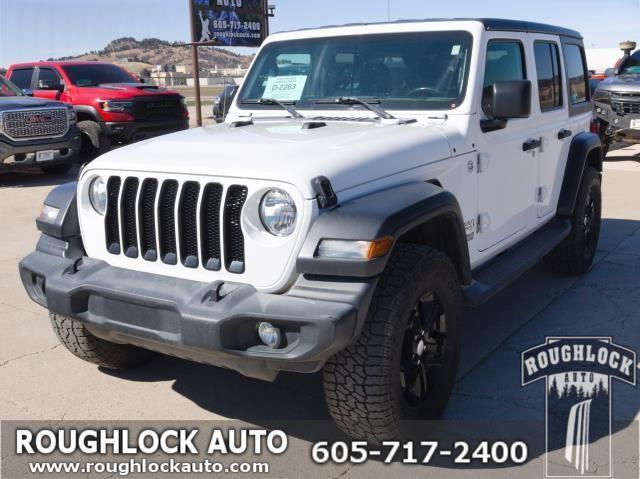 used 2020 Jeep Wrangler Unlimited car, priced at $27,837