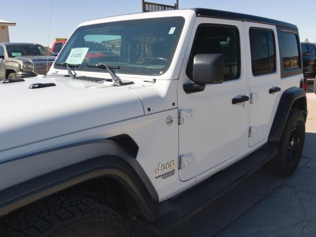 used 2020 Jeep Wrangler Unlimited car, priced at $27,837