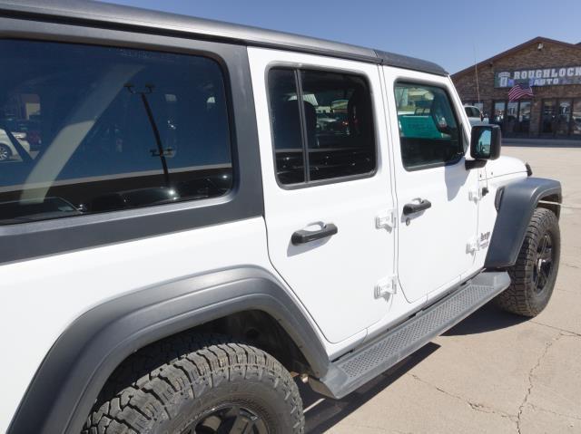 used 2020 Jeep Wrangler Unlimited car, priced at $27,837