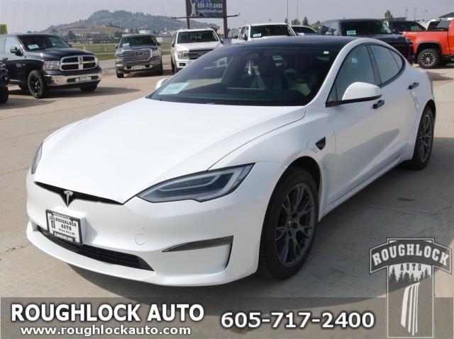 used 2021 Tesla Model S car, priced at $47,993