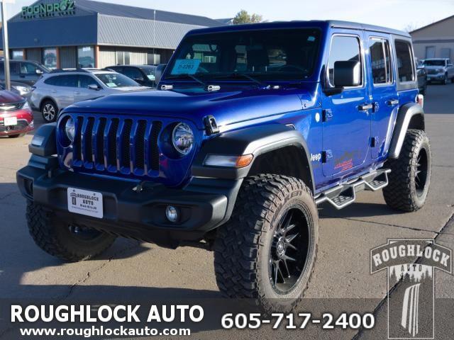 used 2019 Jeep Wrangler Unlimited car, priced at $31,305