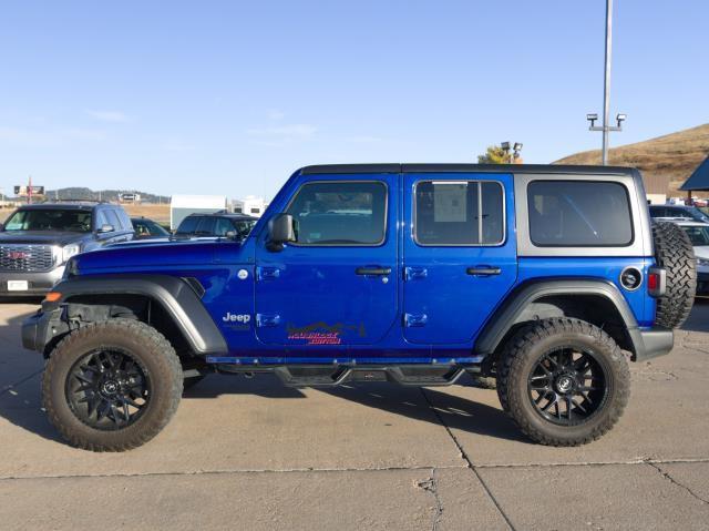 used 2019 Jeep Wrangler Unlimited car, priced at $31,305