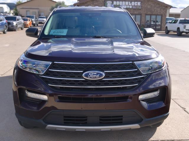 used 2022 Ford Explorer car, priced at $34,998