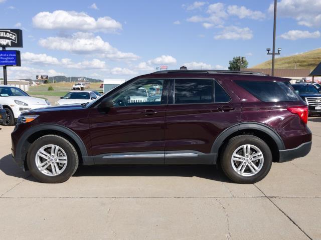 used 2022 Ford Explorer car, priced at $34,998