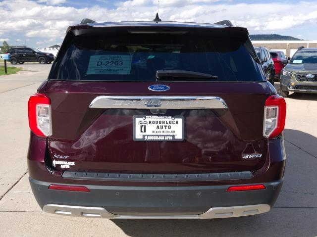 used 2022 Ford Explorer car, priced at $34,998