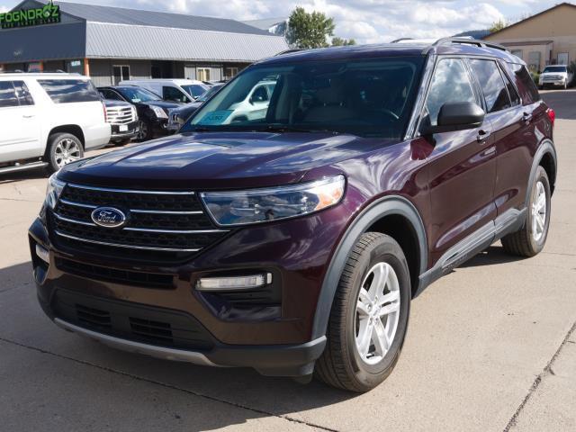 used 2022 Ford Explorer car, priced at $34,998