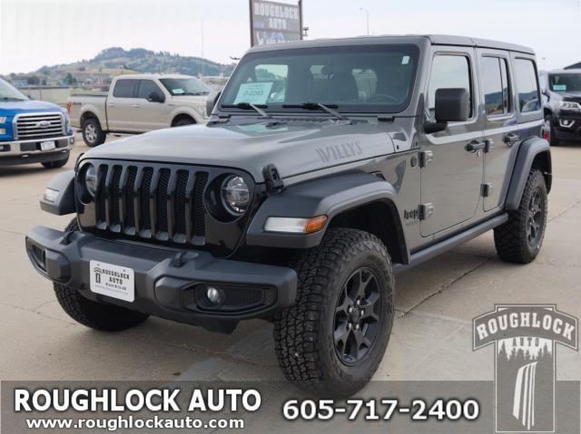 used 2020 Jeep Wrangler Unlimited car, priced at $32,498