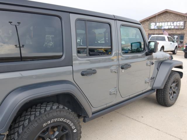 used 2020 Jeep Wrangler Unlimited car, priced at $32,498