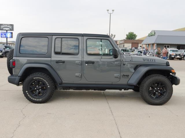 used 2020 Jeep Wrangler Unlimited car, priced at $32,498