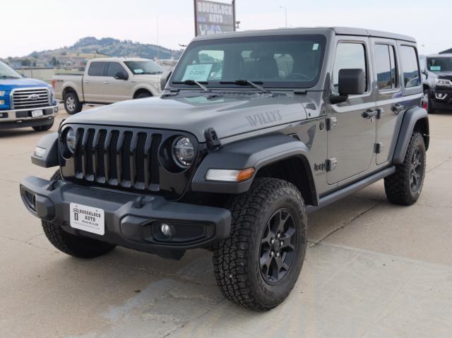 used 2020 Jeep Wrangler Unlimited car, priced at $32,498