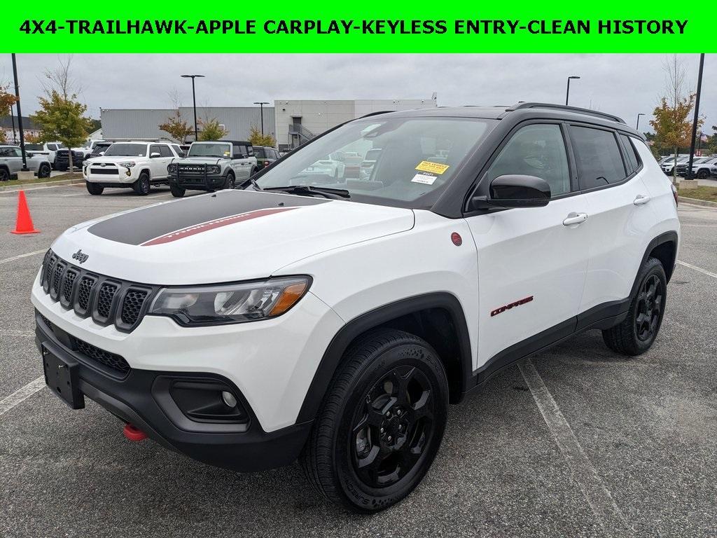 used 2023 Jeep Compass car, priced at $24,314