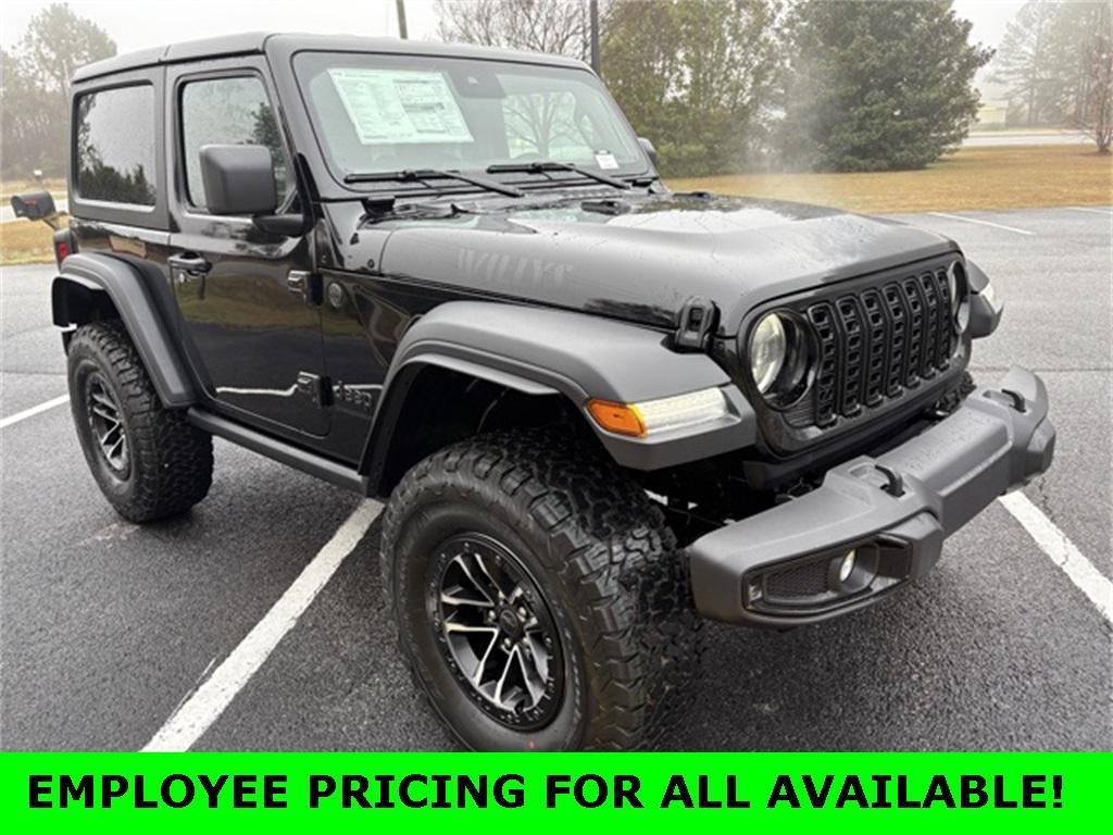 new 2025 Jeep Wrangler car, priced at $44,471