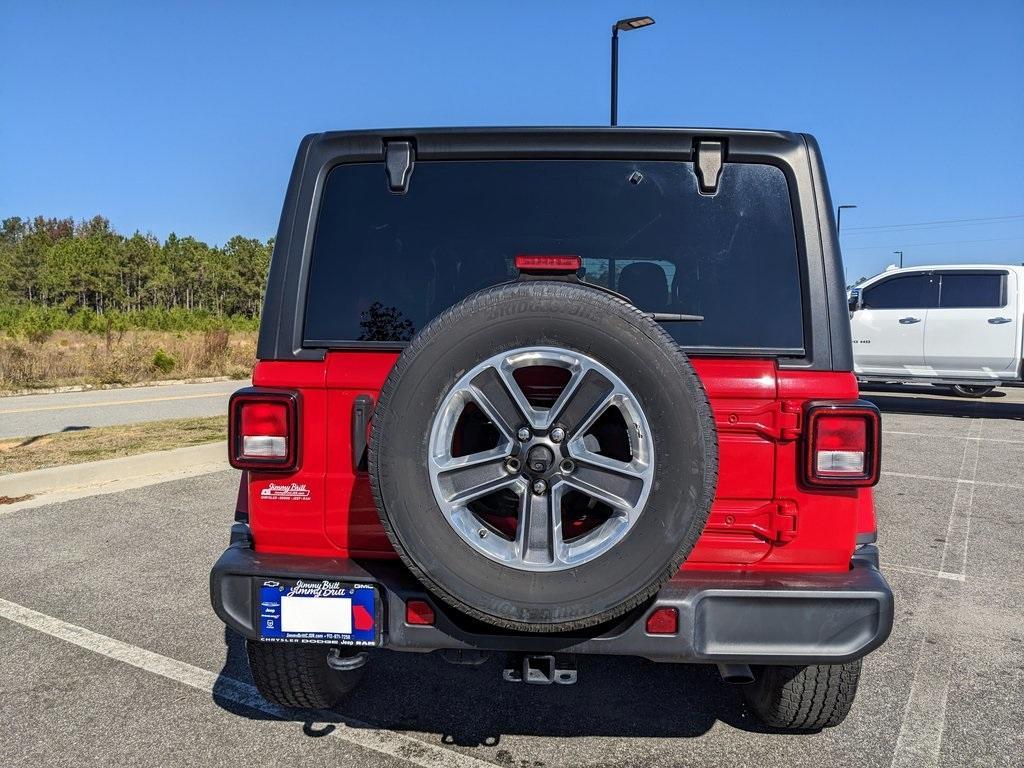 used 2022 Jeep Wrangler Unlimited car, priced at $31,169