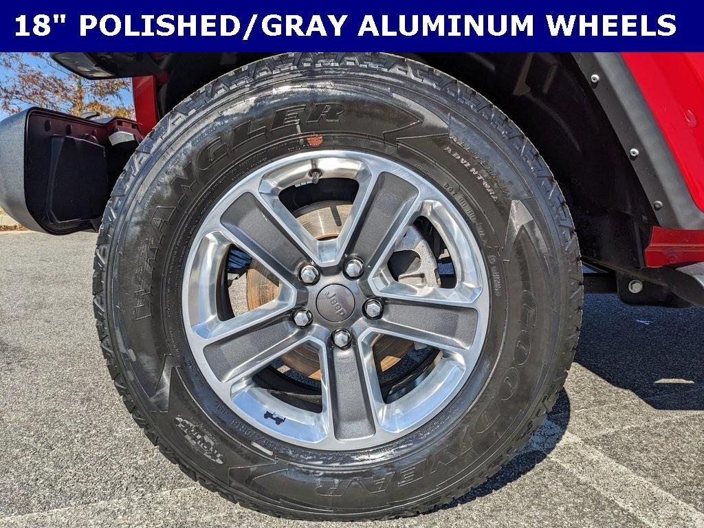 used 2022 Jeep Wrangler Unlimited car, priced at $31,169