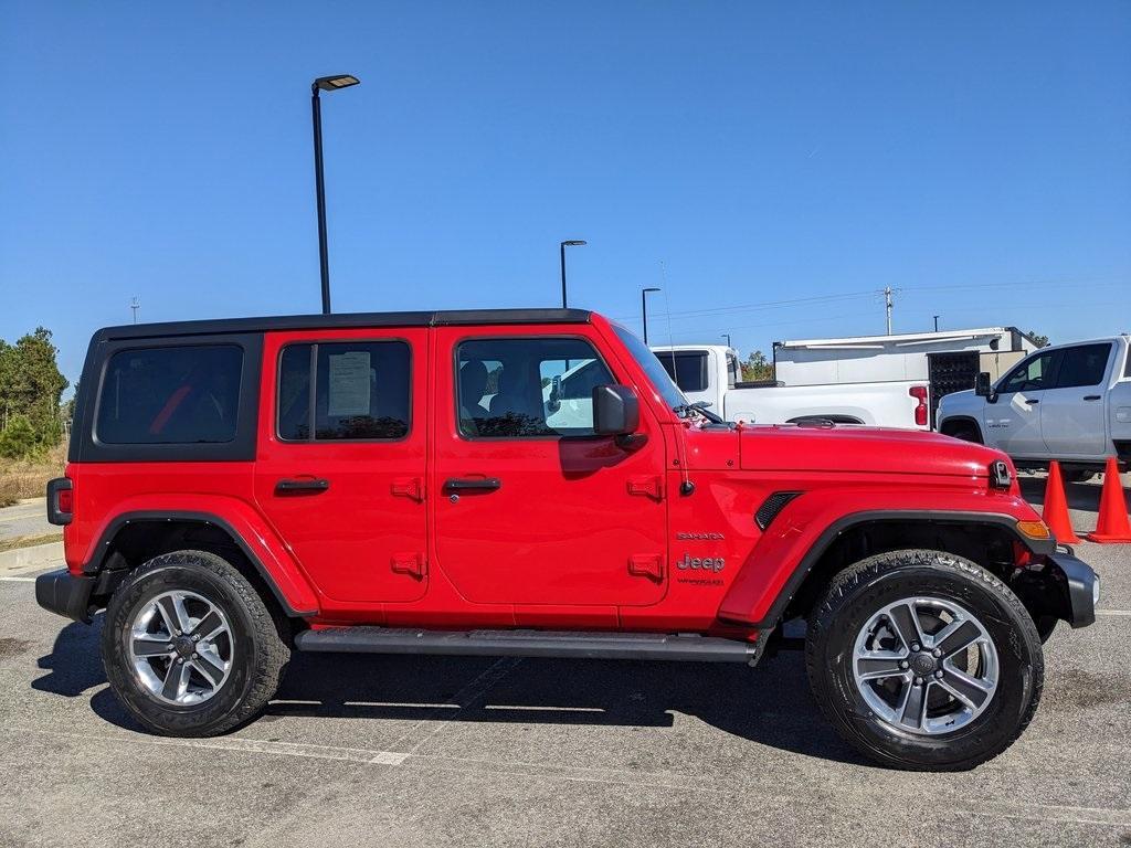 used 2022 Jeep Wrangler Unlimited car, priced at $31,169