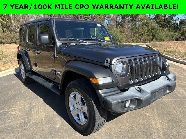 used 2020 Jeep Wrangler Unlimited car, priced at $29,342