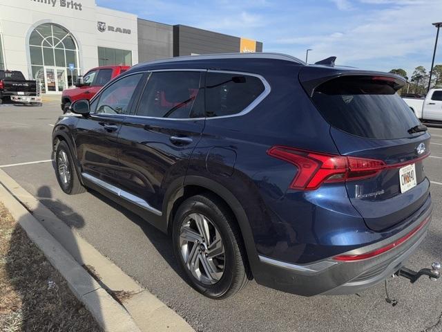 used 2021 Hyundai Santa Fe car, priced at $19,455