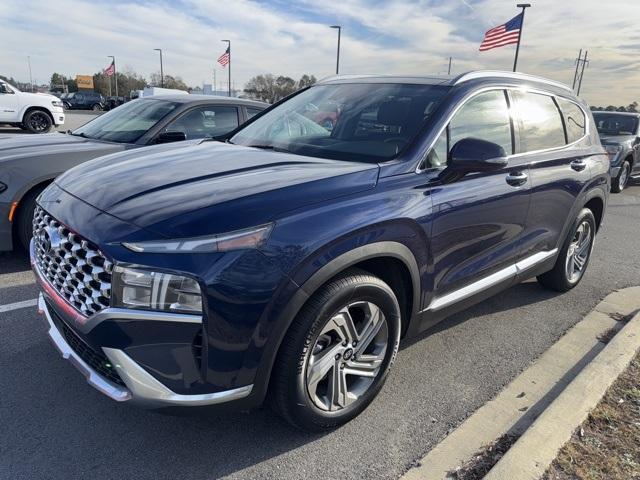 used 2021 Hyundai Santa Fe car, priced at $19,455