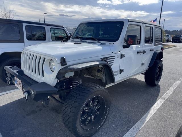 used 2018 Jeep Wrangler Unlimited car, priced at $20,911