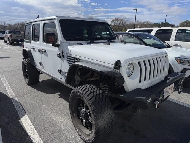 used 2018 Jeep Wrangler Unlimited car, priced at $20,911