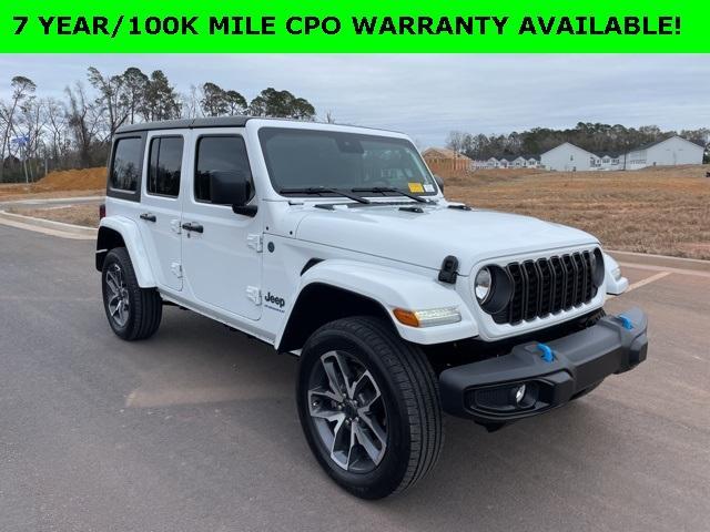 used 2024 Jeep Wrangler 4xe car, priced at $36,877