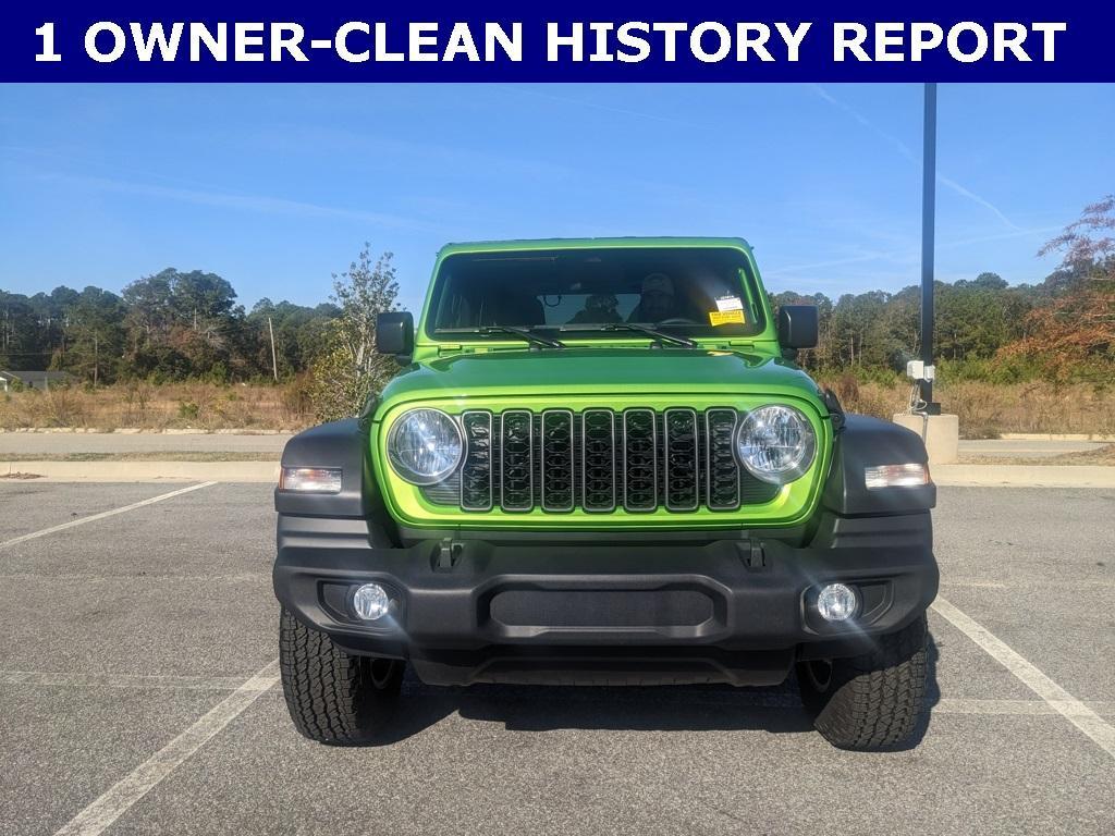 used 2025 Jeep Wrangler car, priced at $33,396