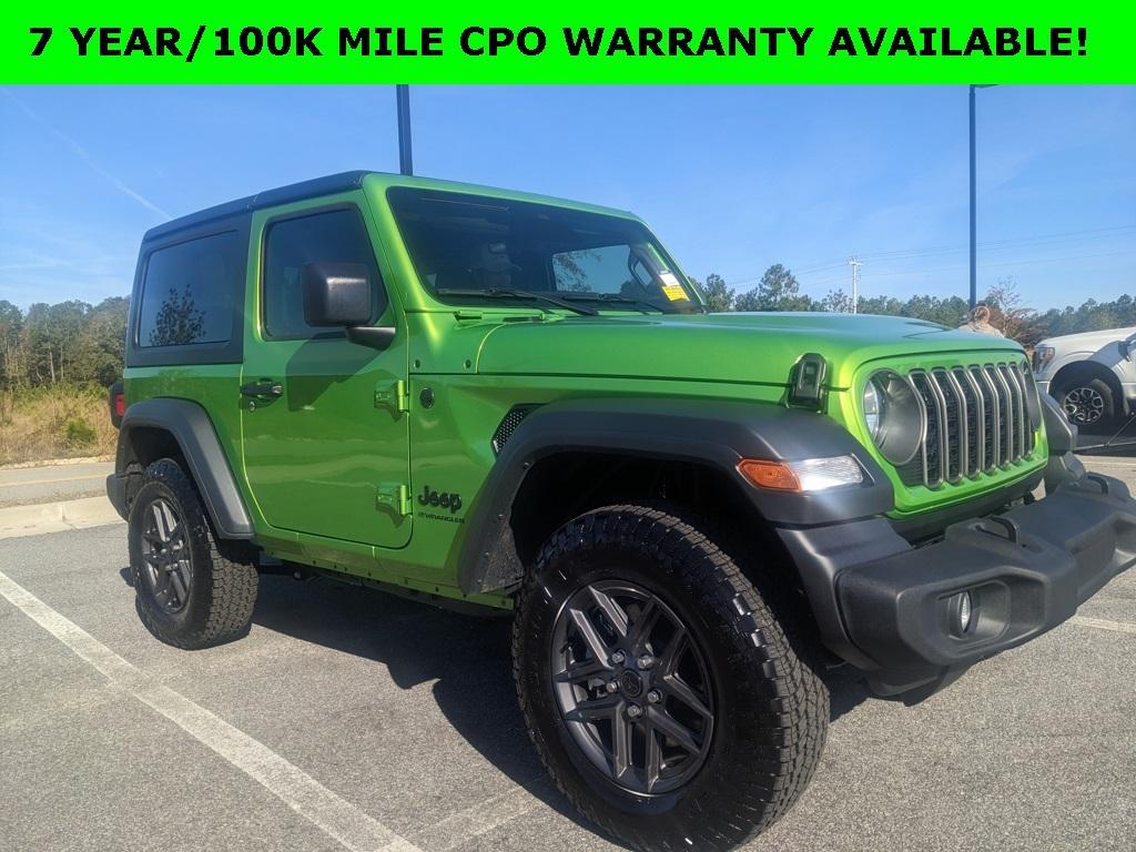 used 2025 Jeep Wrangler car, priced at $33,396
