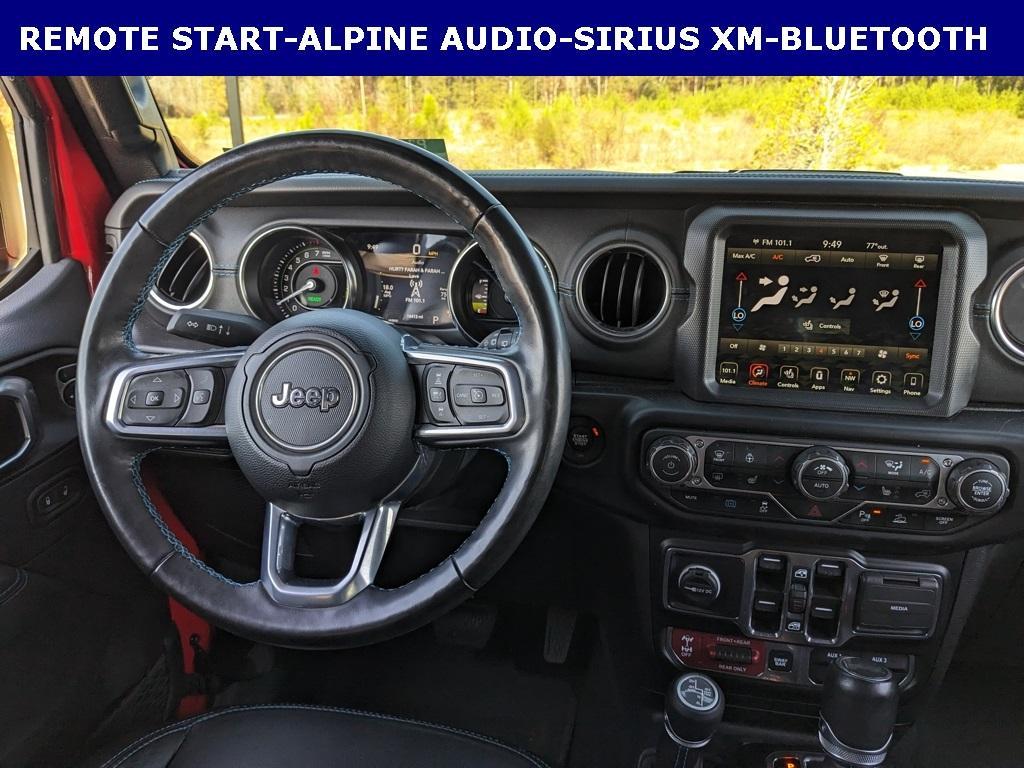 used 2022 Jeep Wrangler Unlimited 4xe car, priced at $34,836