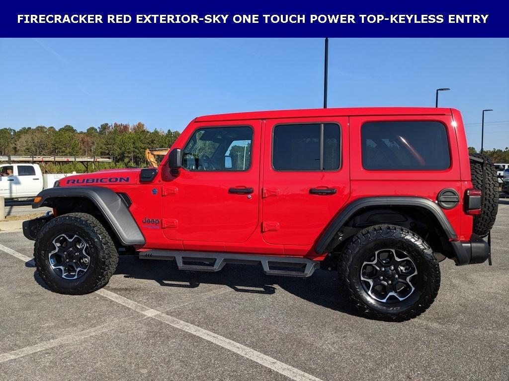 used 2022 Jeep Wrangler Unlimited 4xe car, priced at $34,836