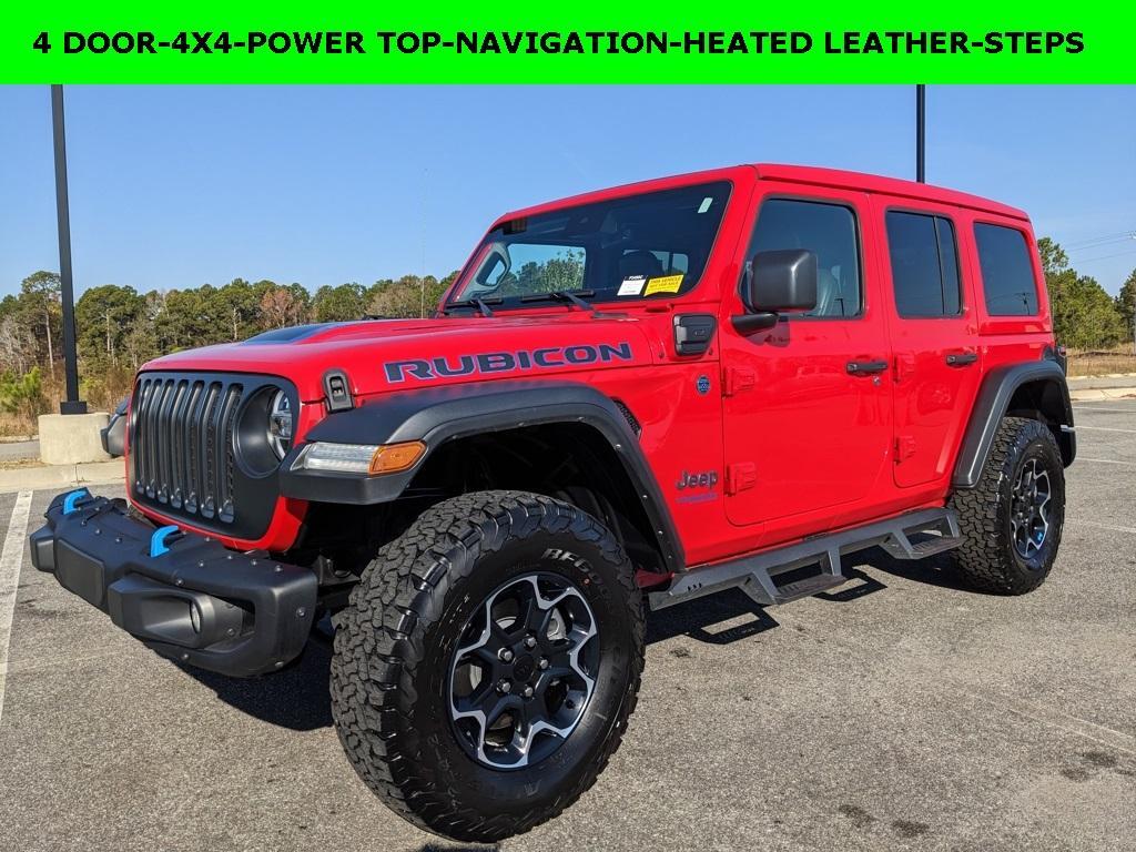 used 2022 Jeep Wrangler Unlimited 4xe car, priced at $34,836