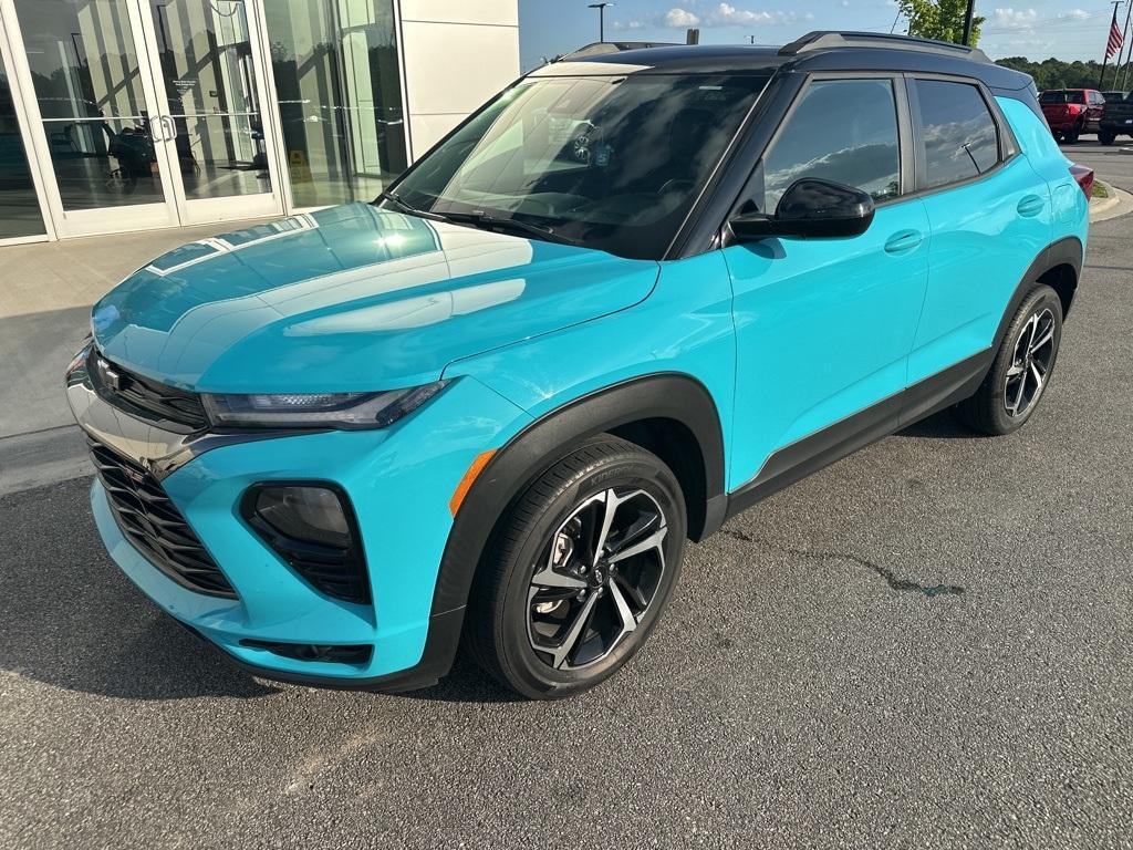 used 2021 Chevrolet TrailBlazer car, priced at $21,396