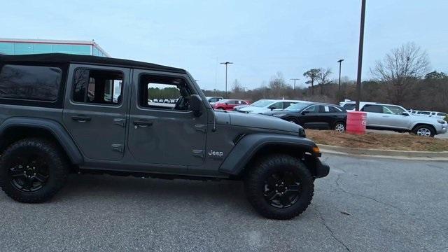 used 2020 Jeep Wrangler Unlimited car, priced at $25,338