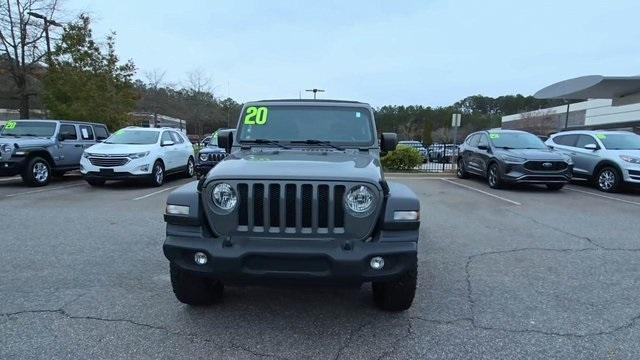 used 2020 Jeep Wrangler Unlimited car, priced at $25,338