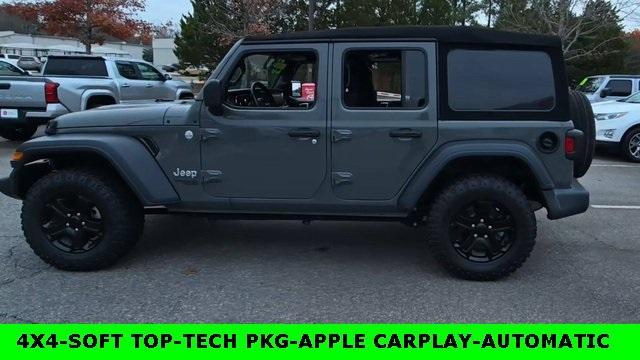 used 2020 Jeep Wrangler Unlimited car, priced at $25,338