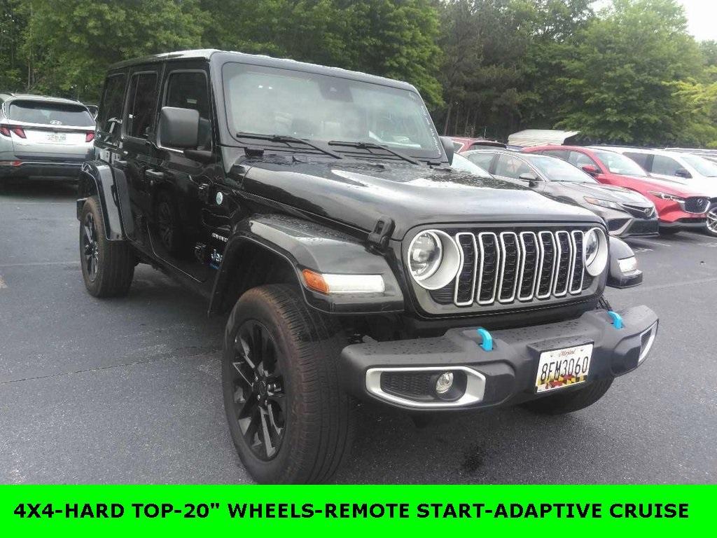 used 2024 Jeep Wrangler 4xe car, priced at $36,389